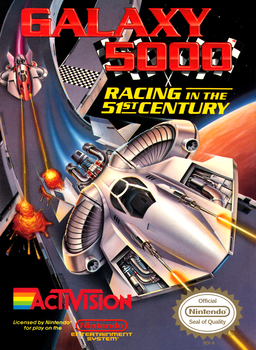 Galaxy 5000 - Racing in the 51st Century (Europe) box art